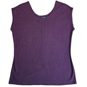 Preview International Purple T-Shirt Tank Top Cotton sz XL